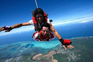 Mauritius skydive