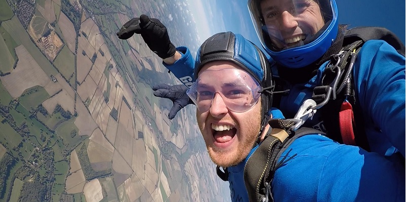 skydive cost jump height