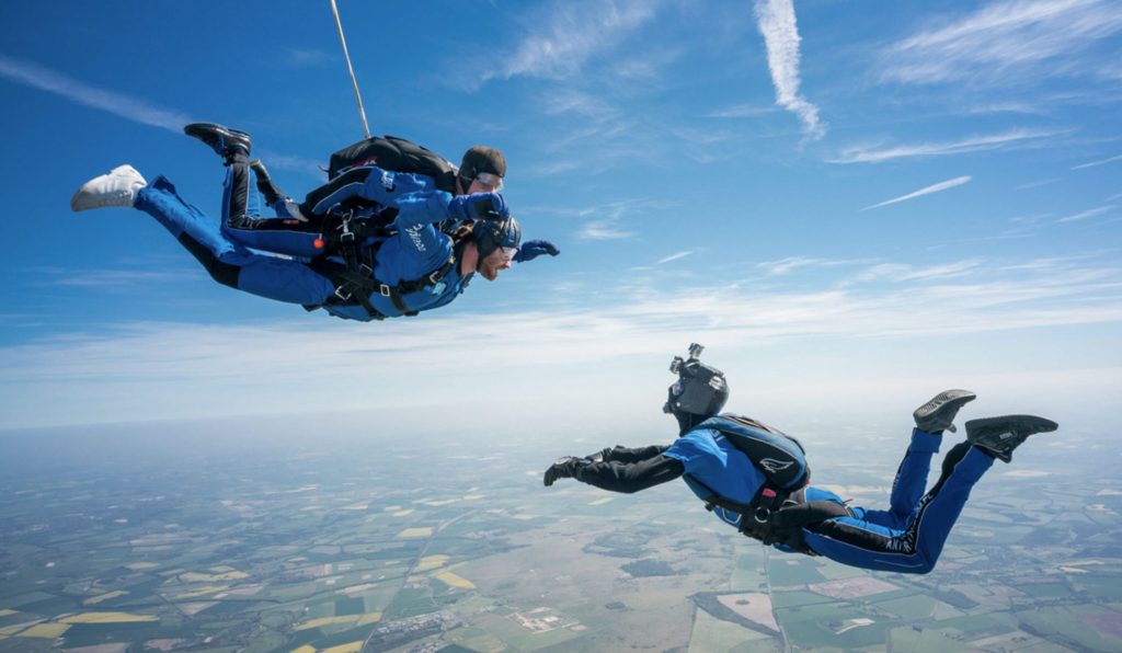 skydiving age uk